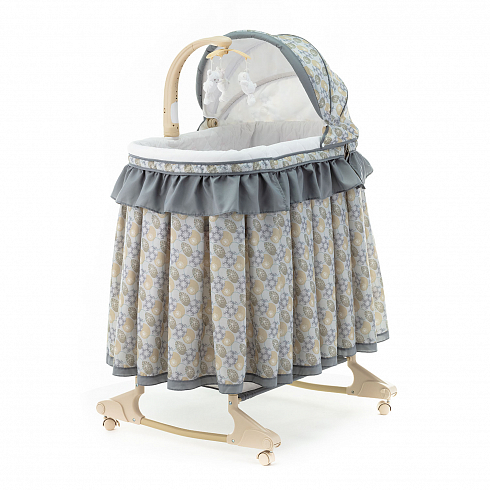 Колыбель детская с электронной системой укачивания - Simplicity 3070 3 в 1, Crystal