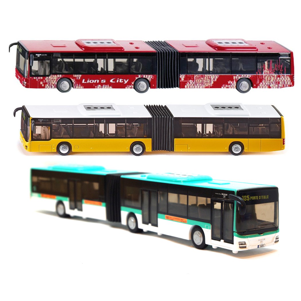 Автобусы, трамваи  ToyWay Автобус-гармошка Man Lions City