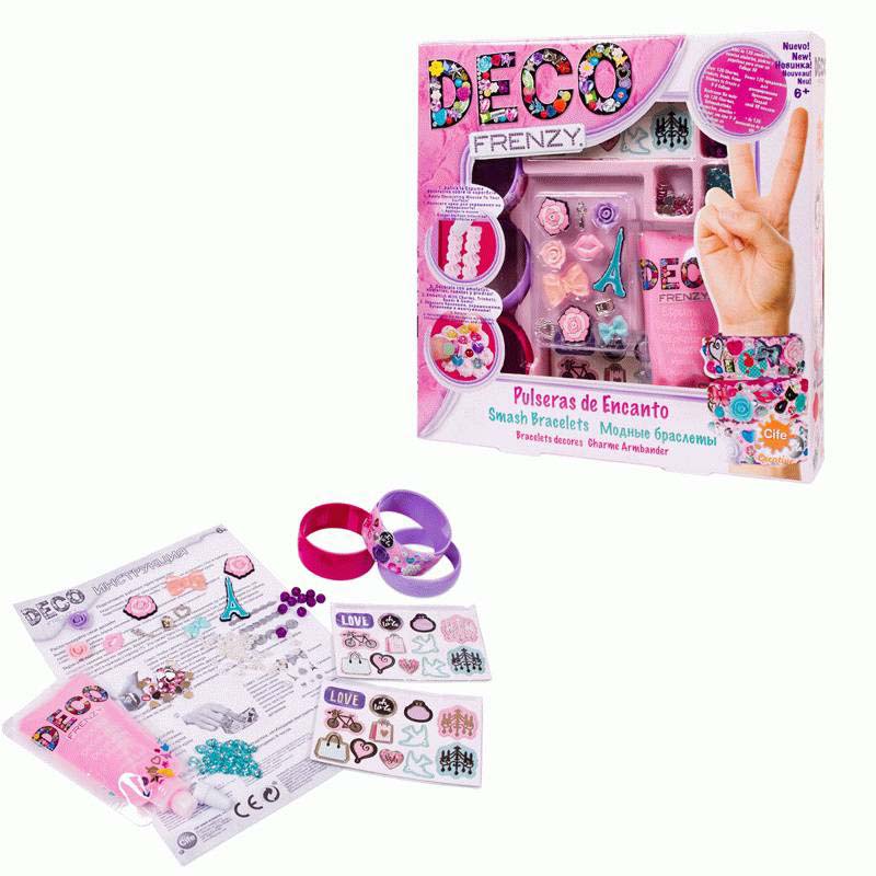 Декорируем вещи Набор для декорирования Deco Frenzy: Модные браслеты