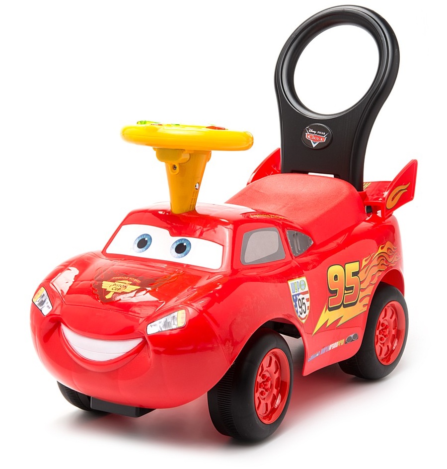 Тачки Cars Disney Каталка - пушкар Молния Маккуин
