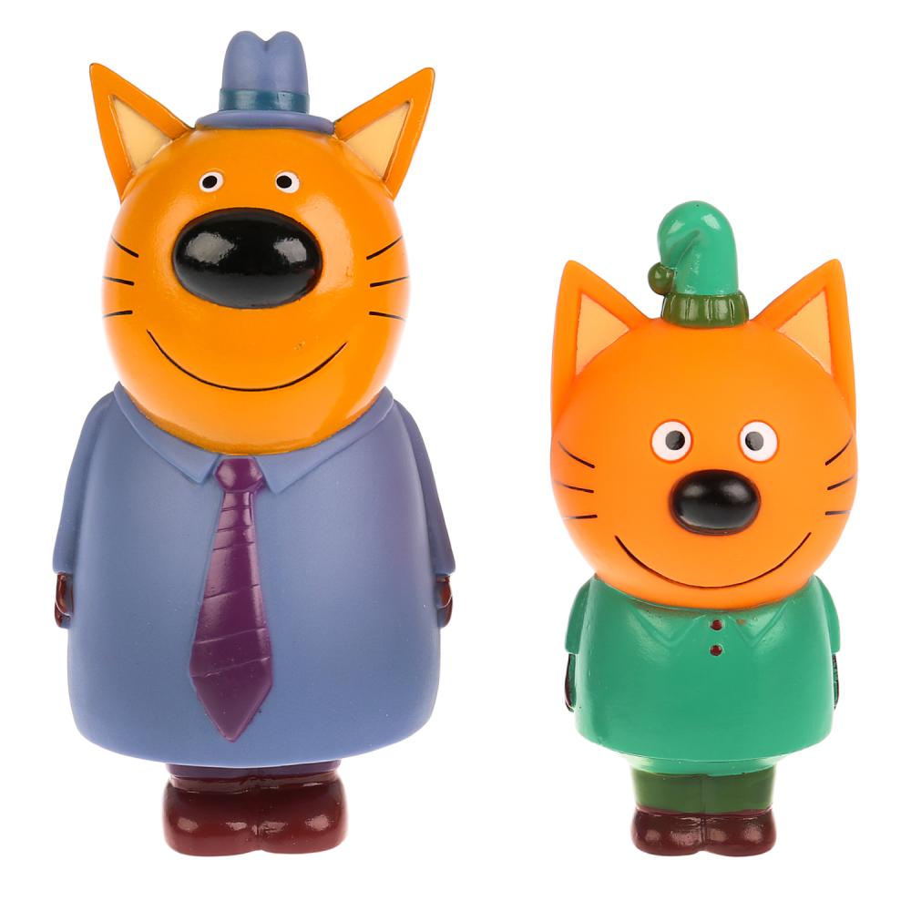 Резиновые игрушки  ToyWay Фигурки для ванны Три Кота - папа и Компот