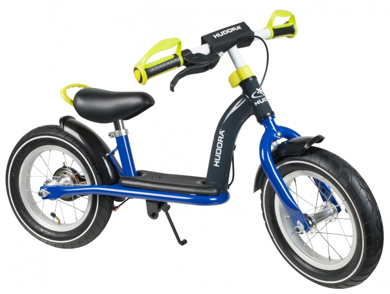 Беговел Laufrad Cruiser Boy Alu 12, цвет - Blue/Lemon, сине/лимонный