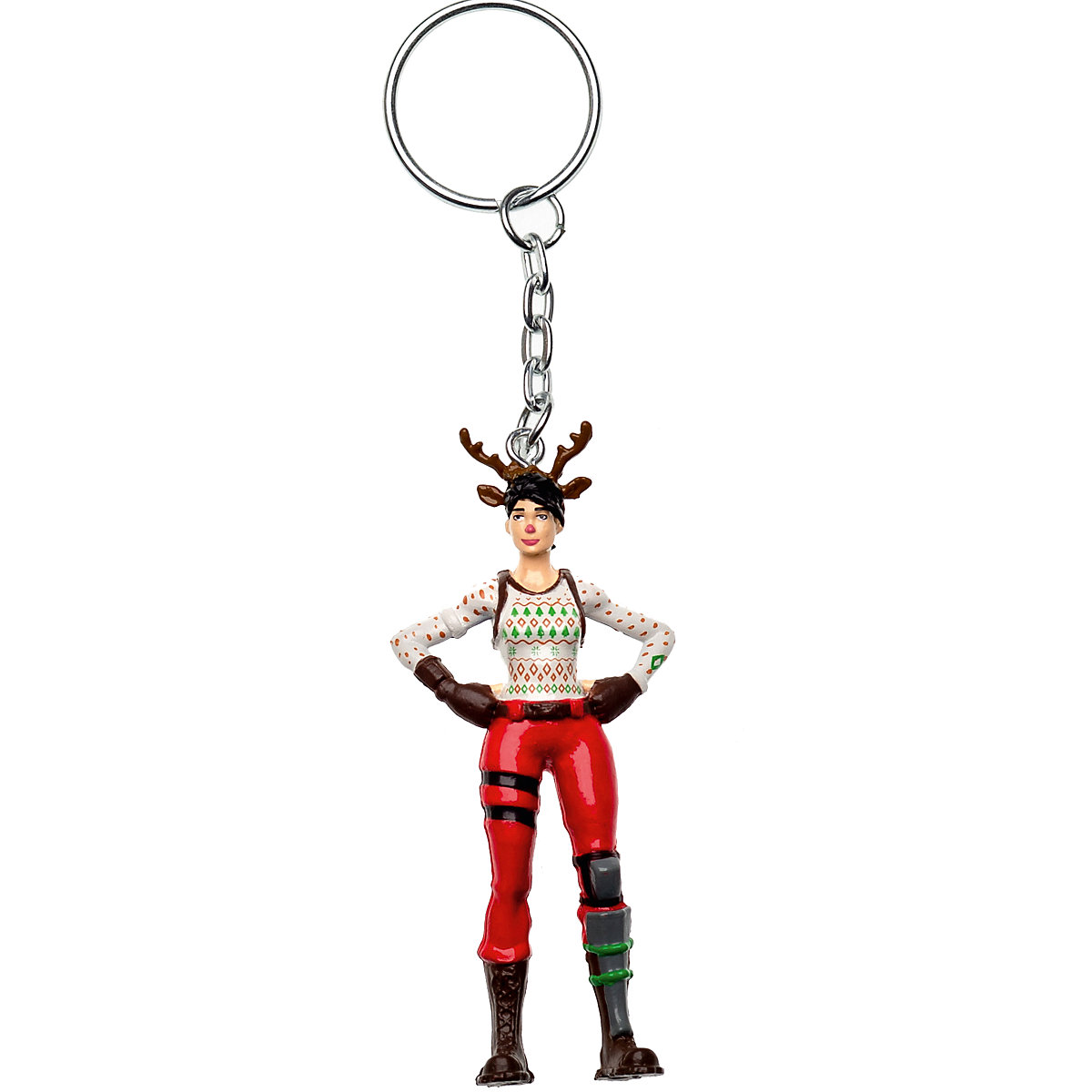   ToyWay Фигурка-брелок Fortnite, 7 см - Красноносый рейдер