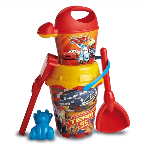 Тачки Cars Disney  ToyWay Песочный набор Тачки с лейкой