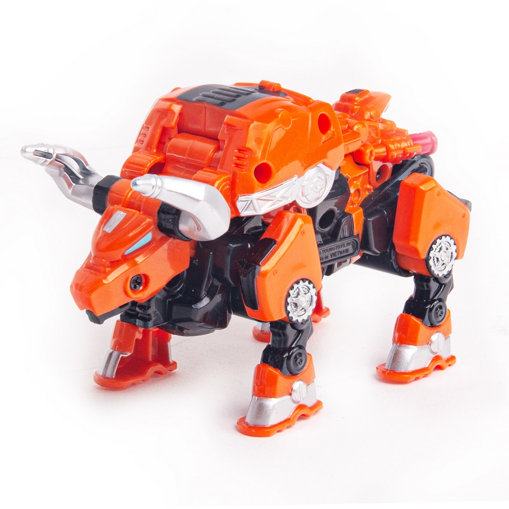 METALIONS  ToyWay Мини трансформер из серии Металионс – Таурус