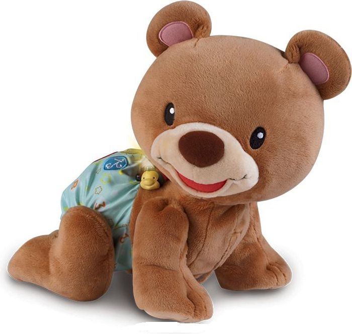  Интерактивная игрушка - Ползающий мишка