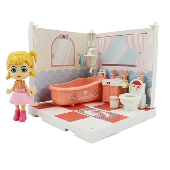   ToyWay Игровой набор - Милый уголок - Ванная комната