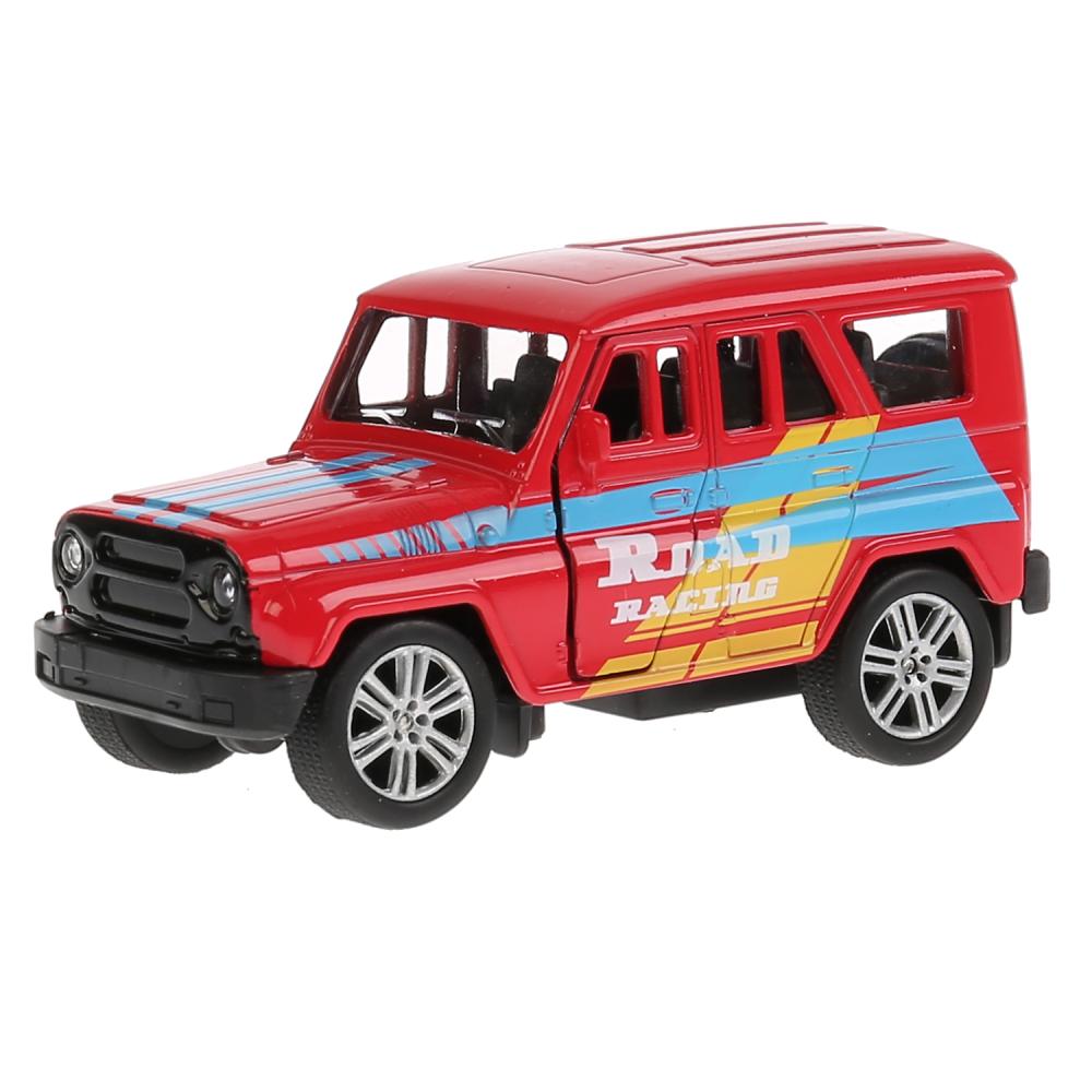 Гоночные машины  ToyWay Джип Уаз Hunter спорт 11,5 см, открываются двери и багажник, инерционный механизм