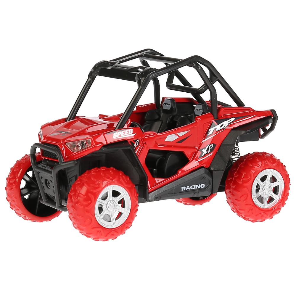 Джипы  ToyWay Машина металлическая свет и звук Багги, длина 11,5 см., рессоры, инерционная