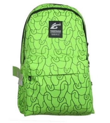 Рюкзак молодежный Casual, зеленый