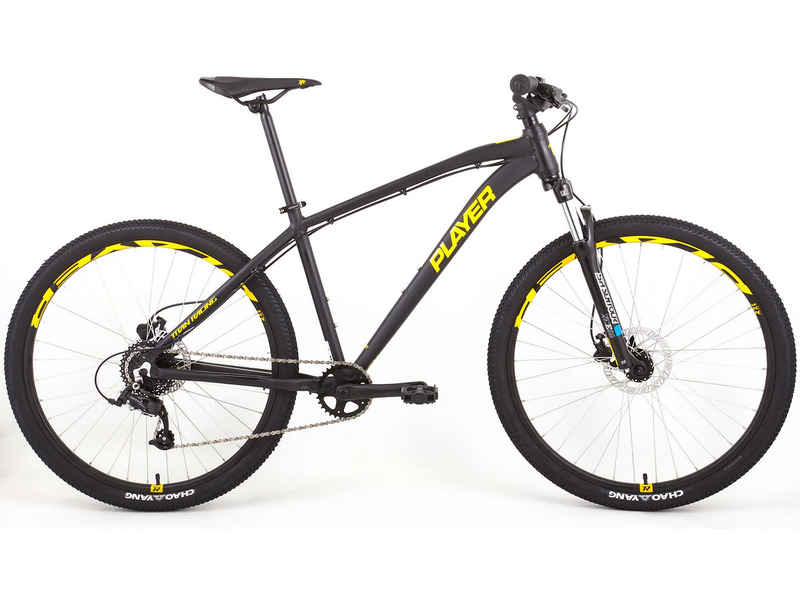 Горный велосипед Titan Racing Player Two, год 2024, цвет Черный, ростовка 17
