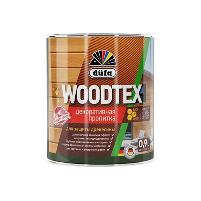 Пропитка Dufa  WOOD TEX бесцветная 0,9л