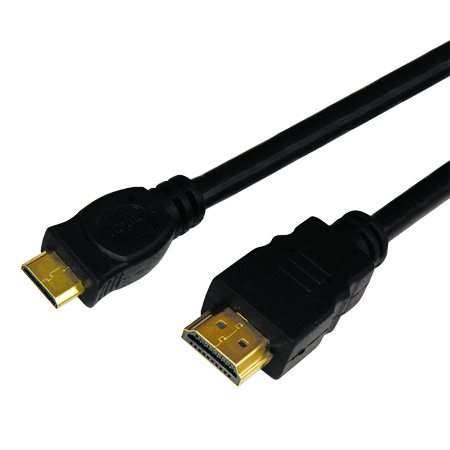  Шнур HDMI-mini HDMI gold 3 м с фильтрами (стандарт D) Rexant