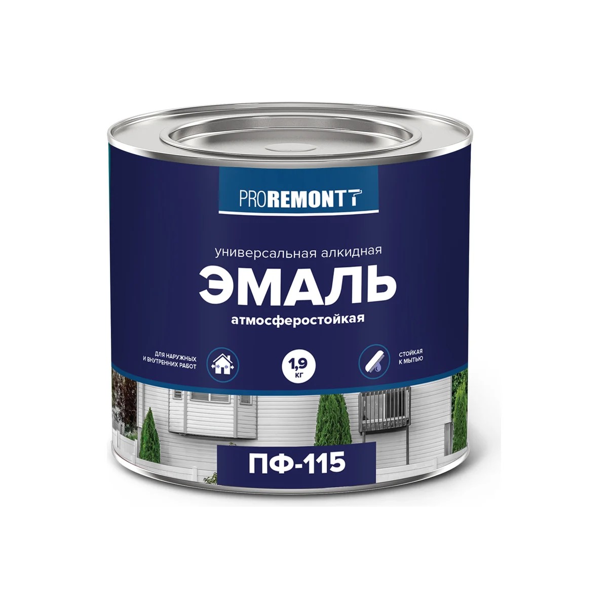 Эмаль ПФ-115 Proremontt 1,9 кг, бежевый