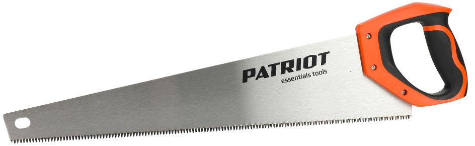 Ножовка Patriot WSP-500L, по дереву, 7 TPI, 500мм