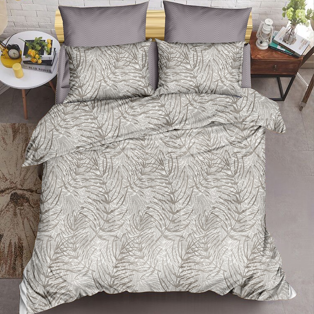 Комплект постельного белья  сатин BZ QR Veil SINGLE Sp Многоцветный  1,5-спальный