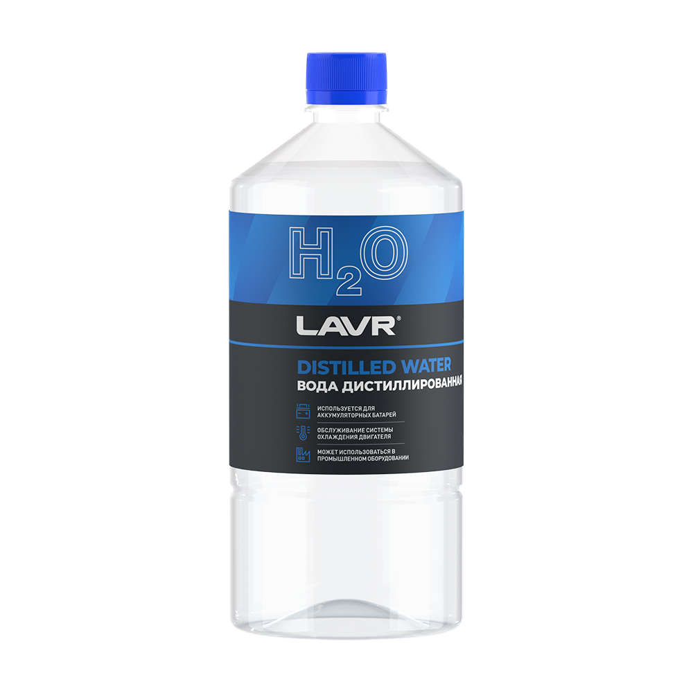 Вода дистиллированная LAVR , 1 л