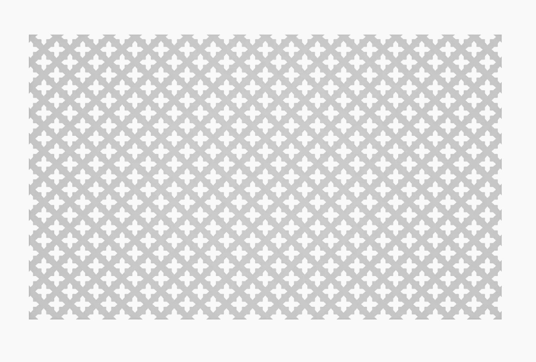 Лист ХДФ Presko перфорированный, окрашенный 680х1000х3 мм, белый/лотос