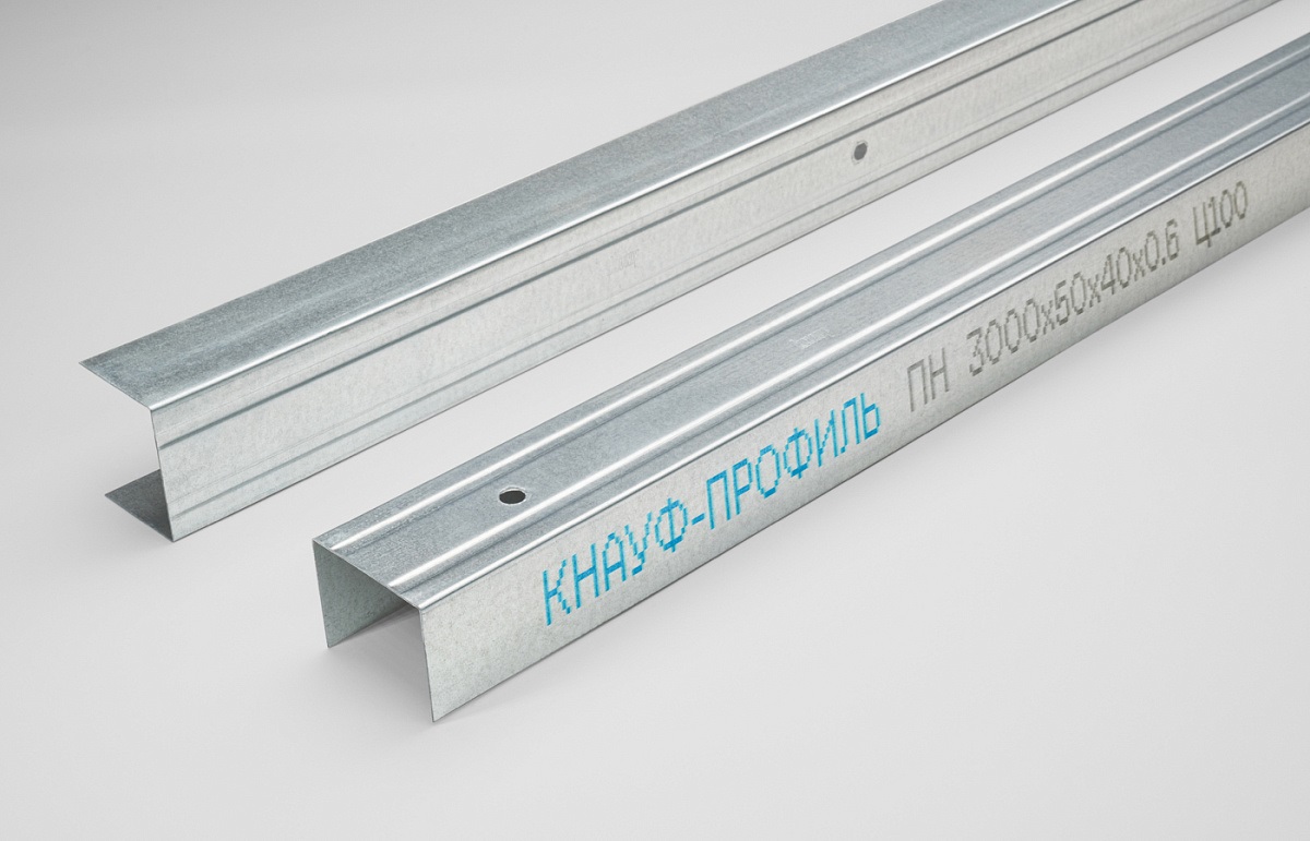  Профиль направляющий Knauf ПН 50х40 3м, 0,6мм