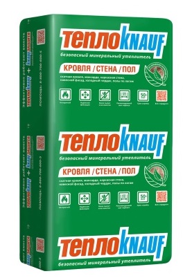 Утеплитель KNAUF для Кровли и Стен TS 36 8x100*610*1230, 6 м2, 0,6 м3