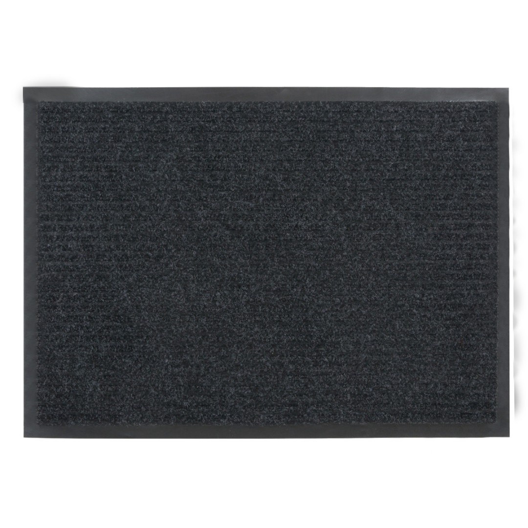 Коврик влаговпитывающий Ребристый 40x60 см, черный, SUNSTEP™