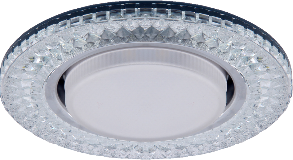 Светильник потолочный из полимера, прозрачный Emilia LED 53 1 70 GX53+LED