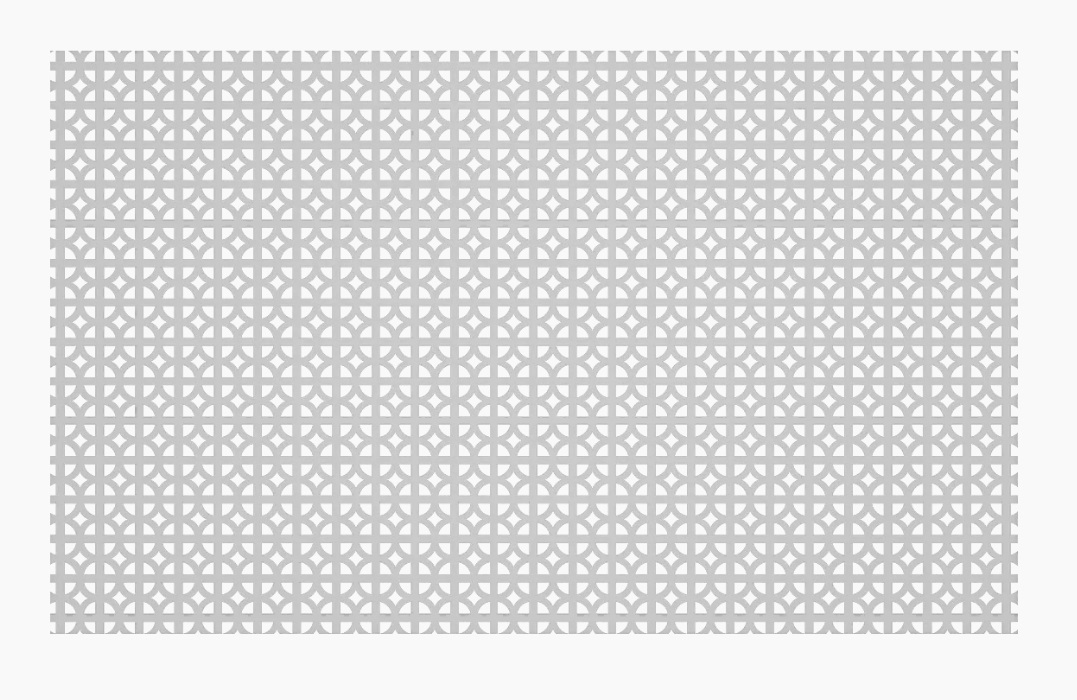 Листовые панели  ДоброСтрой Лист ХДФ Presko перфорированный, окрашенный 680х1000х3 мм, белый/эфес