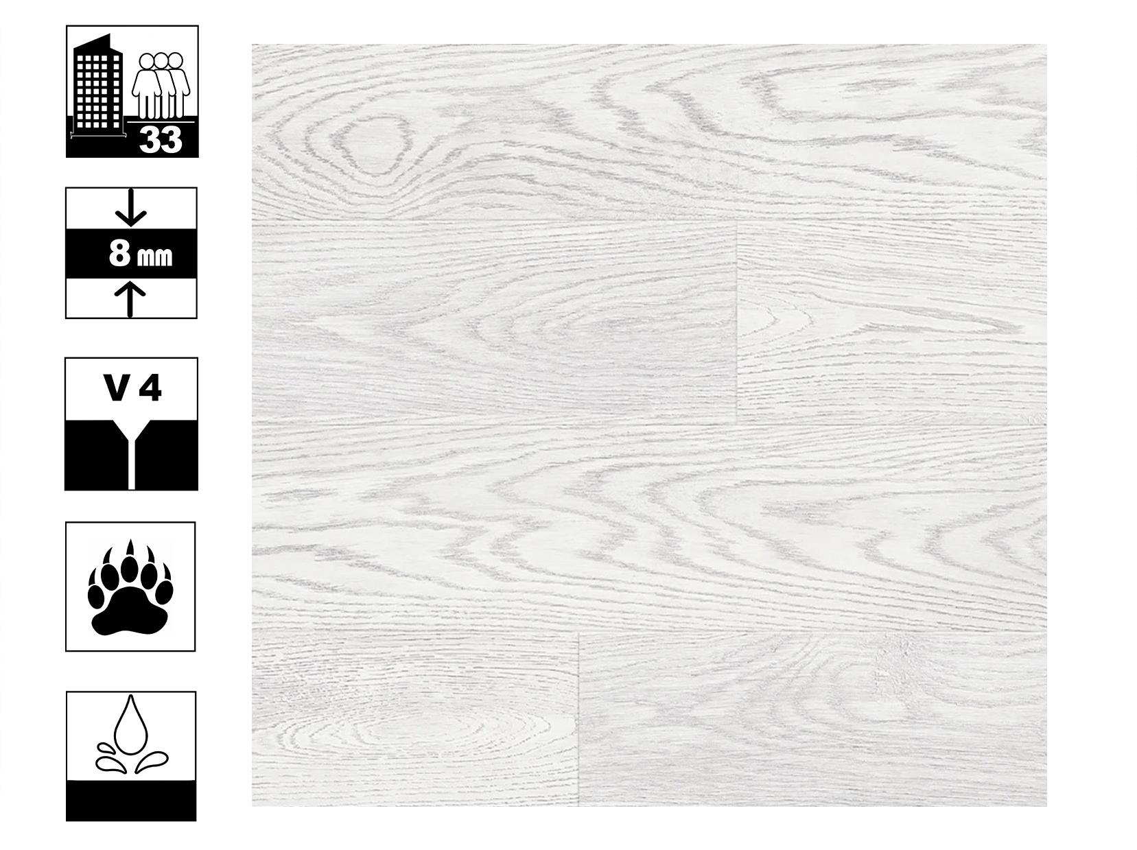 Ламинат FloorBee Costa AC5/33 4V Коста Бланка