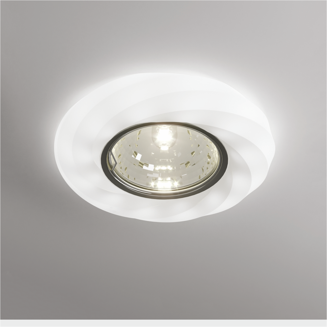 Светильник из акрила Milano LED 51 2 01, матовый белый MR16+LED