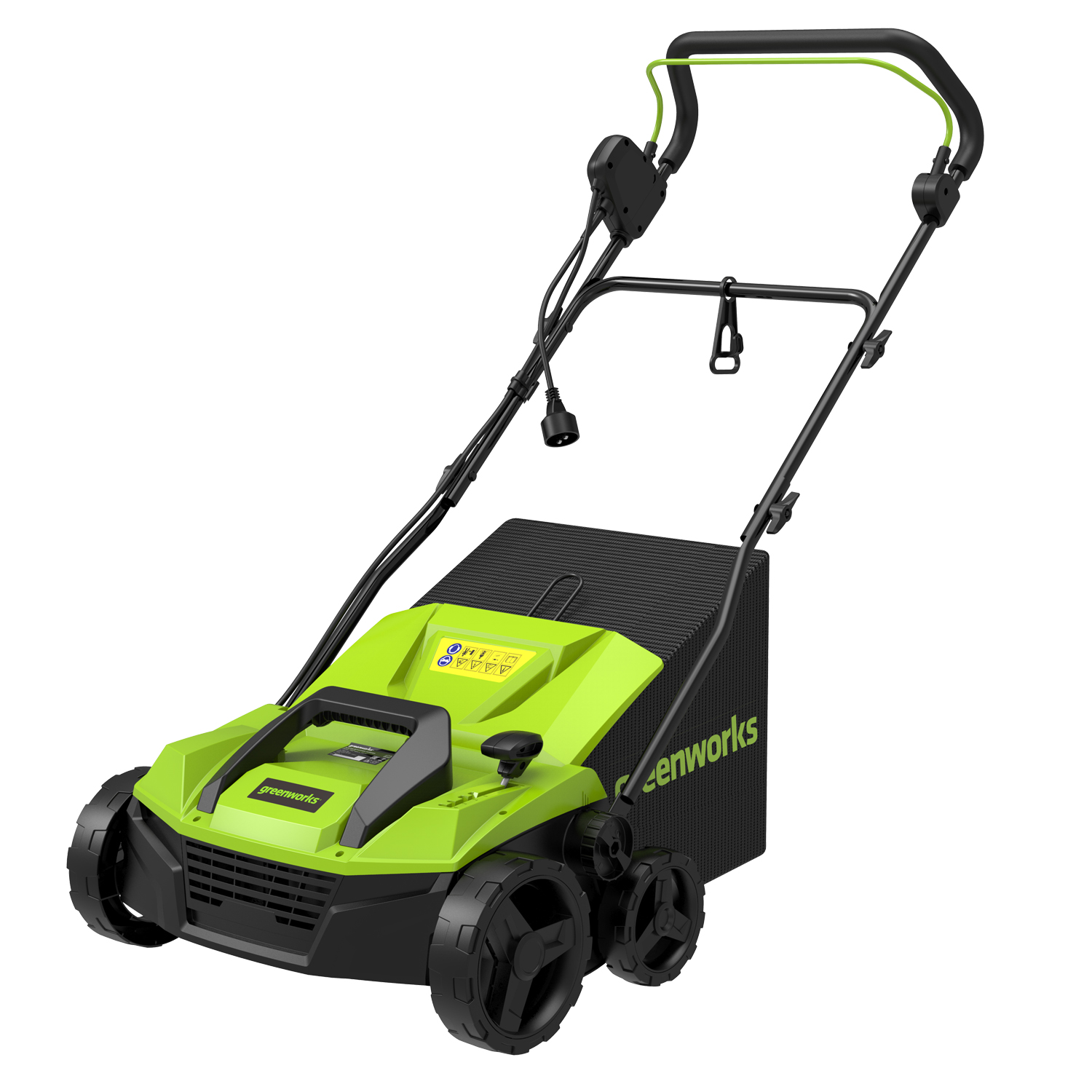 Аэратор-скарификатор GreenWorks GDT15, 1600 Вт