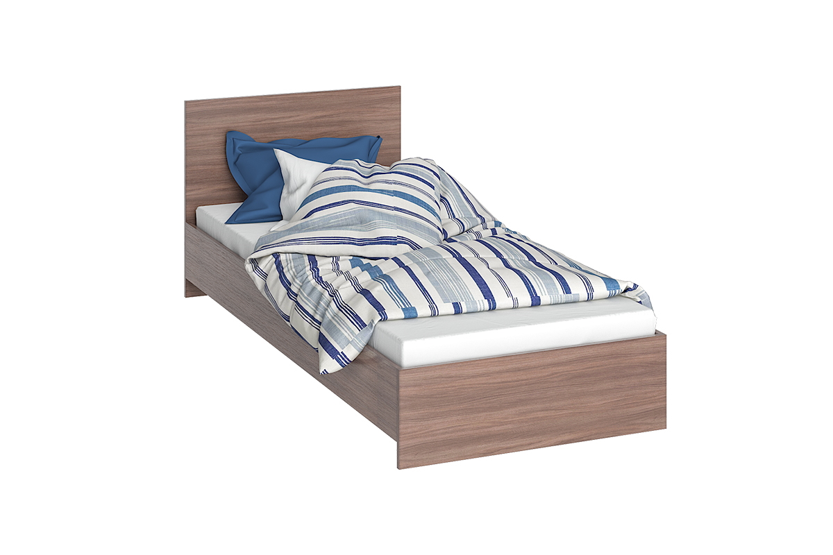 Односпальные кровати  ВашаКомната Кровать РОНДА 0,8*2,0 м (КР-80)