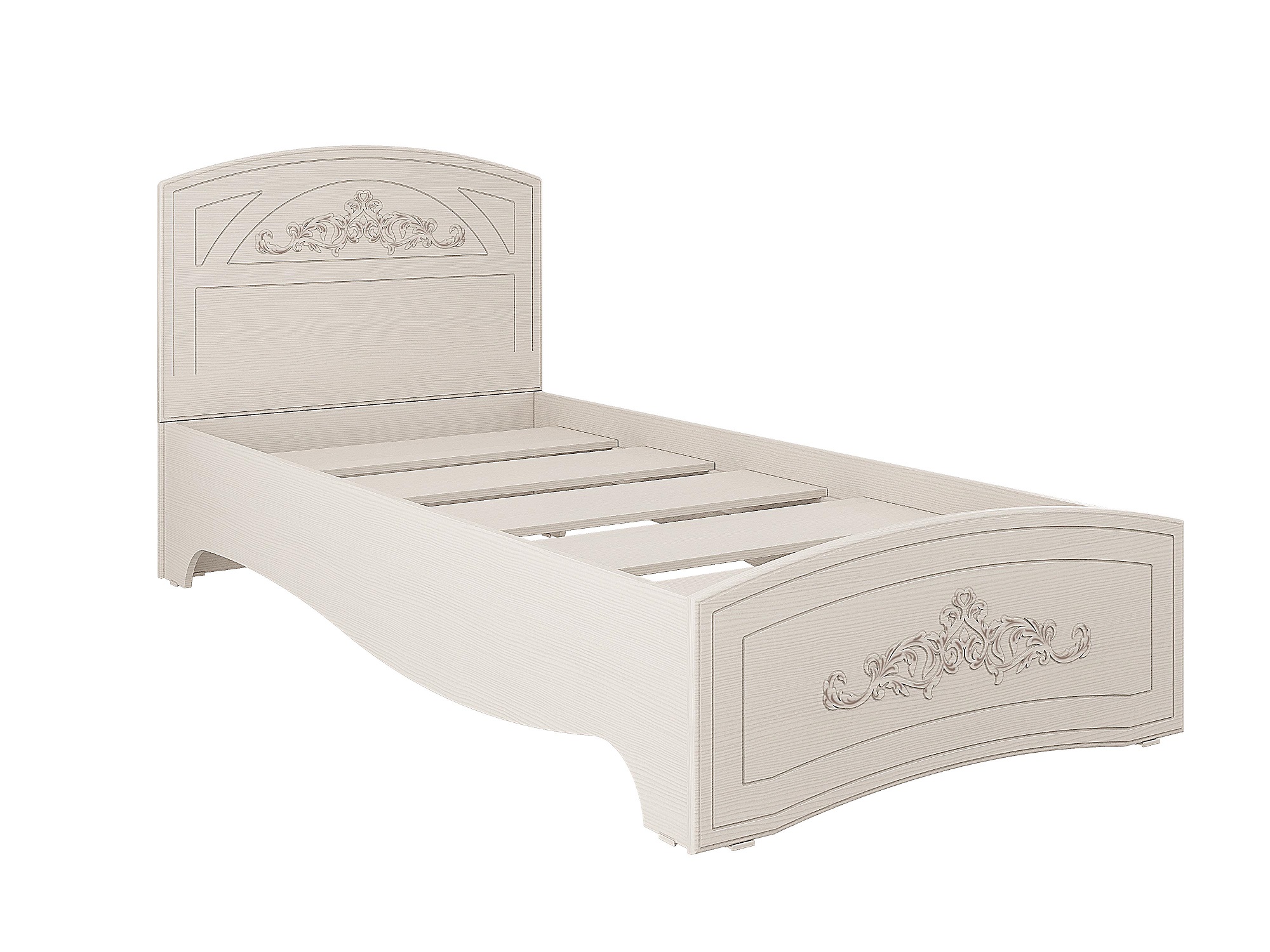 Односпальные кровати Кровать Каролина 0,9*2,0 м
