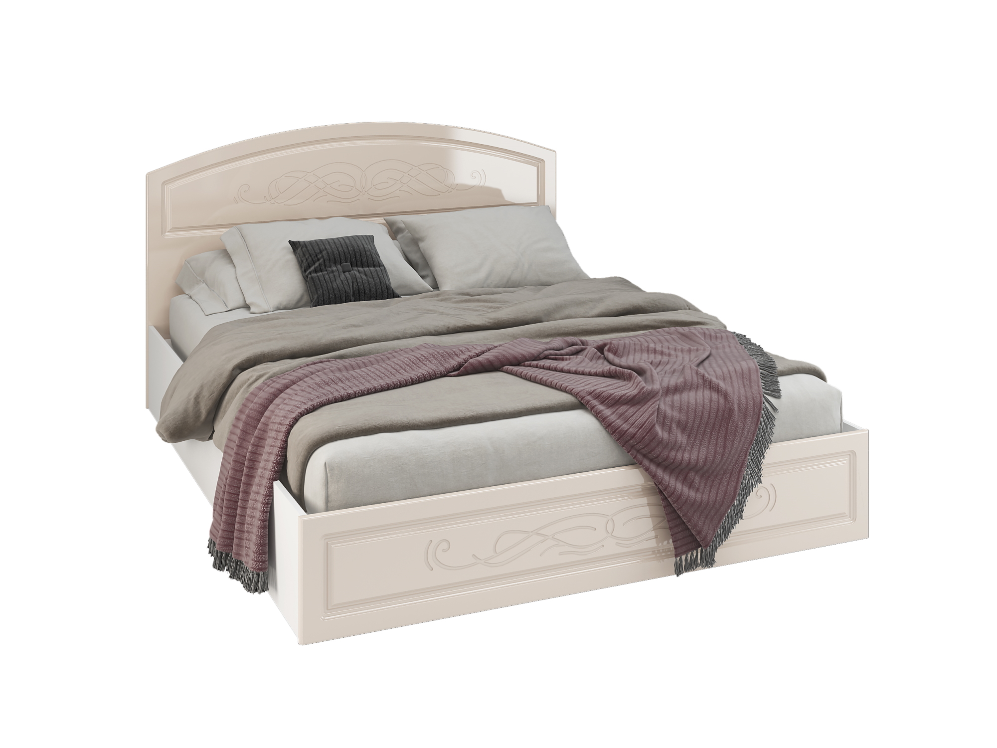 Двуспальные кровати  ВашаКомната Кровать Венеция 1,6*2,0 м
