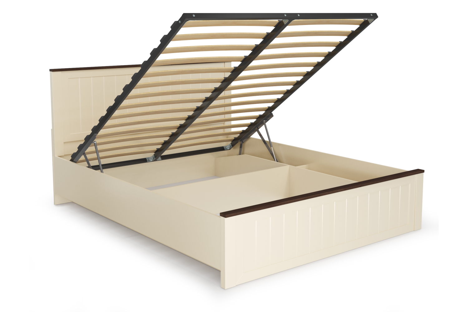 Двуспальные кровати Кровать Прованс 1,6*2,0 м с подъемным механизмом (37.25-02)