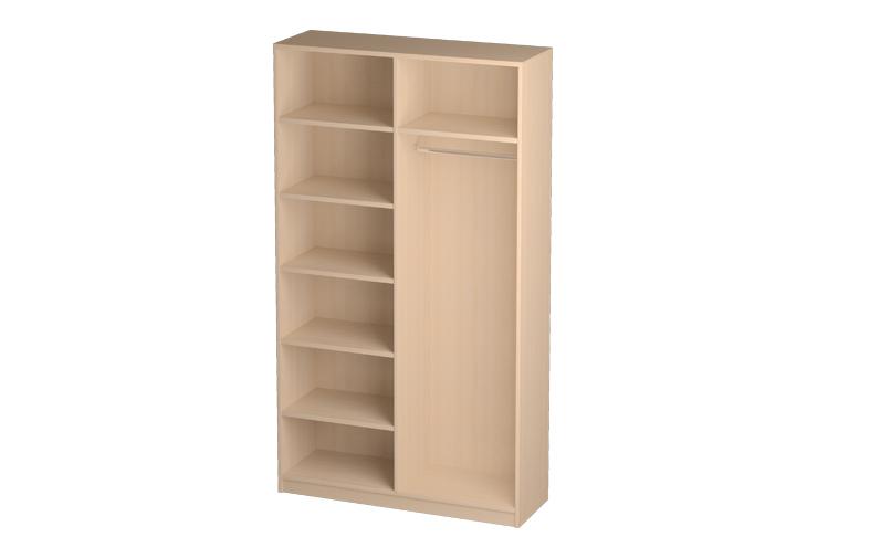 Шкаф для одежды 06.38 (каркас) (1602х554х2278 мм) SL