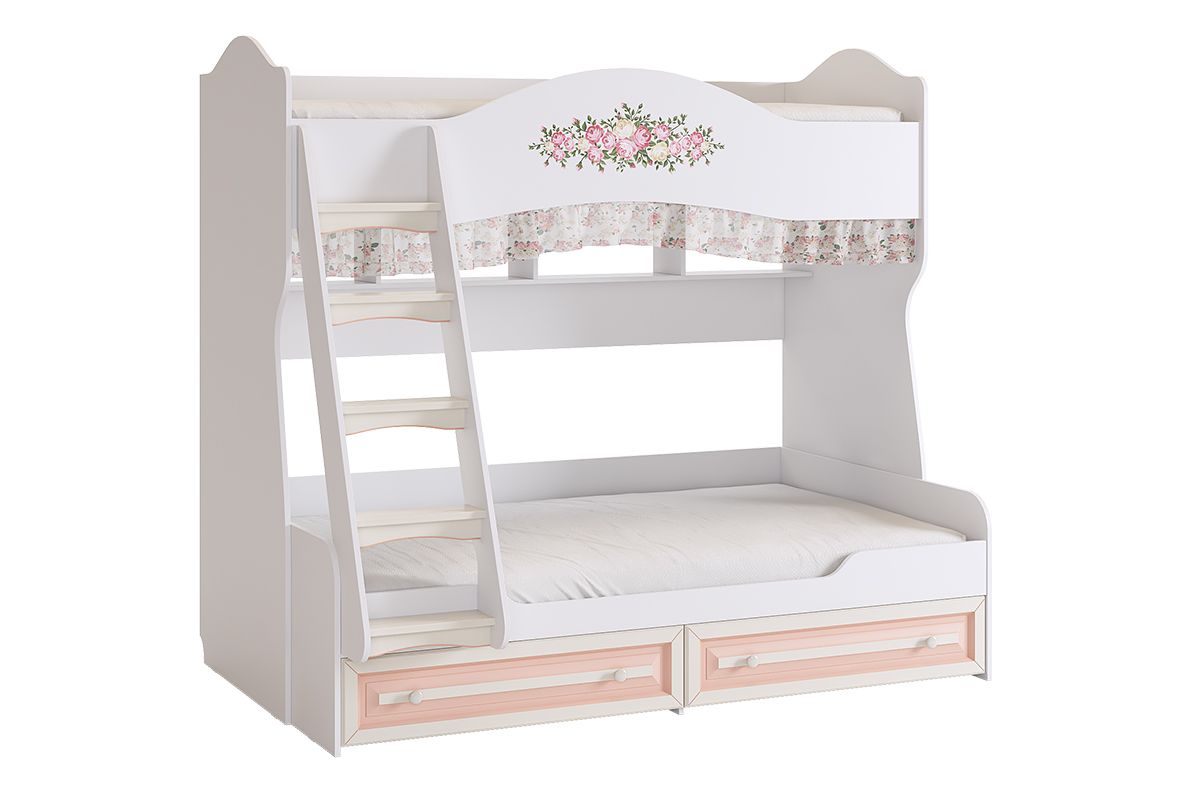 Двухъярусные кровати Кровать двухъярусная Алиса 1,2*1*9 м