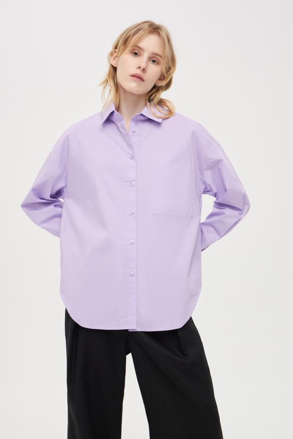 Рубашки и блузы Рубашка арт.B1122009 Цвет: Фиолетовый