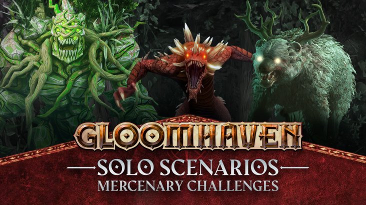 Gloomhaven -  Solo Scenarios: Mercenary Challenges DLC