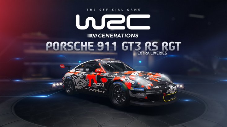 WRC Generations - Porsche 911 GT3 RS RGT Extra liveries