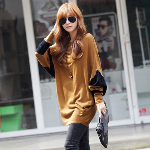 Женские пуловеры  Nazya Женский пуловер Brand New Batwing bz654069 Loose Pullover