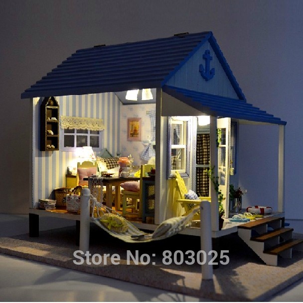  Детский набор для моделирования Sino creation DIY ,  DIY Coast Villa