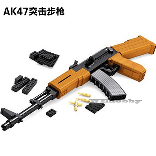 Детское лего AOSINI AK47 617pcs P22706 DIY Lego lr/438 LR-438