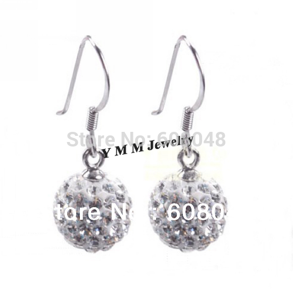 Серьги висячие YMM 20 10 Shamballa 13010283