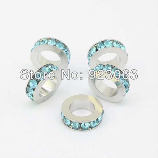 Бисер Topitems 50pcs/lot Makong DIY , Big Hole Beads