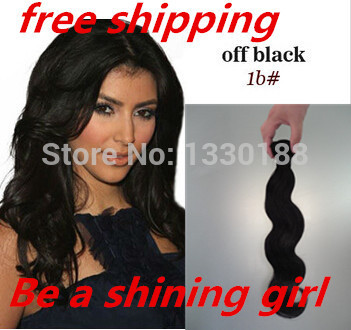 Other 12 * 14 * 16/#1b 500g/5 human hair extension