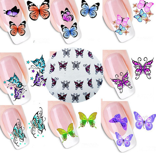   Nazya Наклейки для ногтей New Brand 30 3D DIY XF1201-XF1220