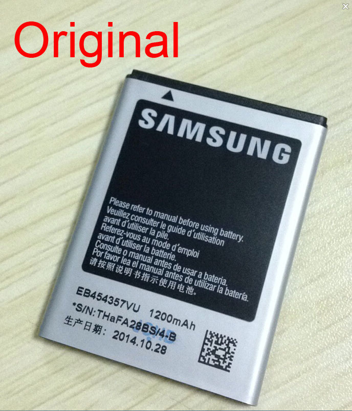 Батарея для мобильных телефонов 100% EB454357VU Samsung S5360 y S5380D S5300 S5368 I509 S5380