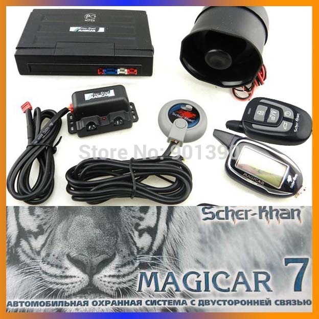 Охранные системы Охранная система Car alarm system scher/khan magicar 7 m7 2 ,