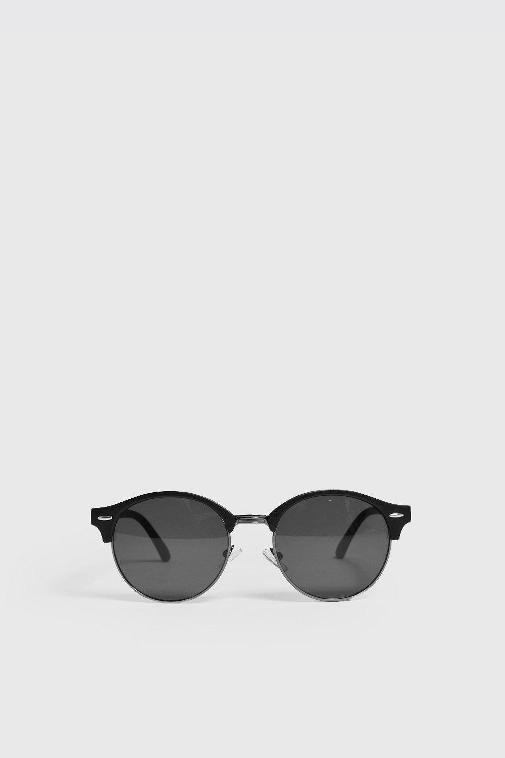 Matte Black Frame Pantos Sunglasses