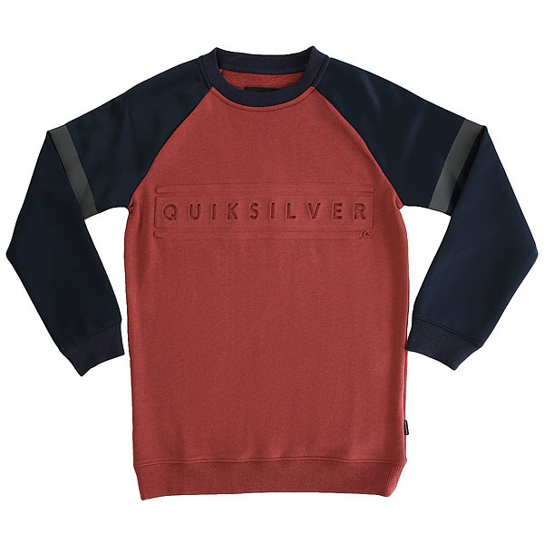 Толстовка классическая детская Quiksilver Mebokcrewyouth Butter